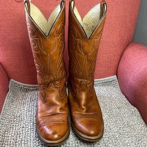 DINGO‎ VINTAGE LEATHER COWBOY BOOTS